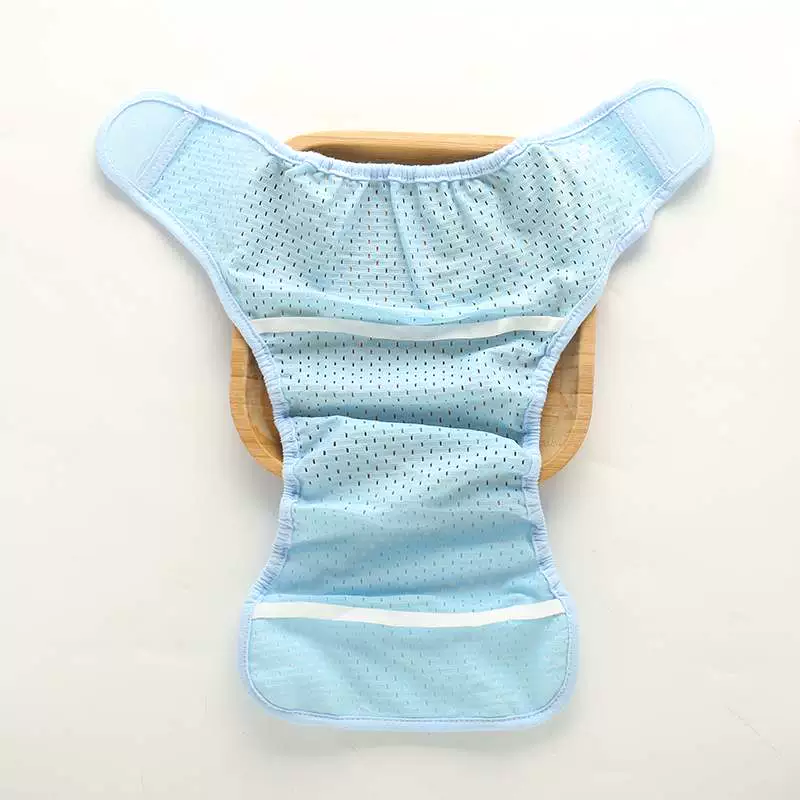 z2 gói bé tã túi băng lụa vải tã trẻ sơ sinh meson quần thoáng khí lưới có thể giặt túi - Tã vải / nước tiểu pad