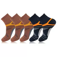 [Упаковка 5 пар] 3 пары кофейных + 2 пары черных, [Упаковка 5 пар]