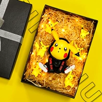 Черная фигурка, подарочная коробка для мальчиков, подарок на день рождения, покемон