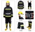 02 bộ đồ cứu hỏa phù hợp với lửa bộ năm món dày quần áo lính cứu hỏa chiến đấu phù hợp với bộ đồ chống cháy phù hợp với bảo vệ chữa cháy 