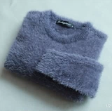 Зимний трикотажный свитер, базовый лонгслив, приятное телу бархатное термобелье, V-образный вырез