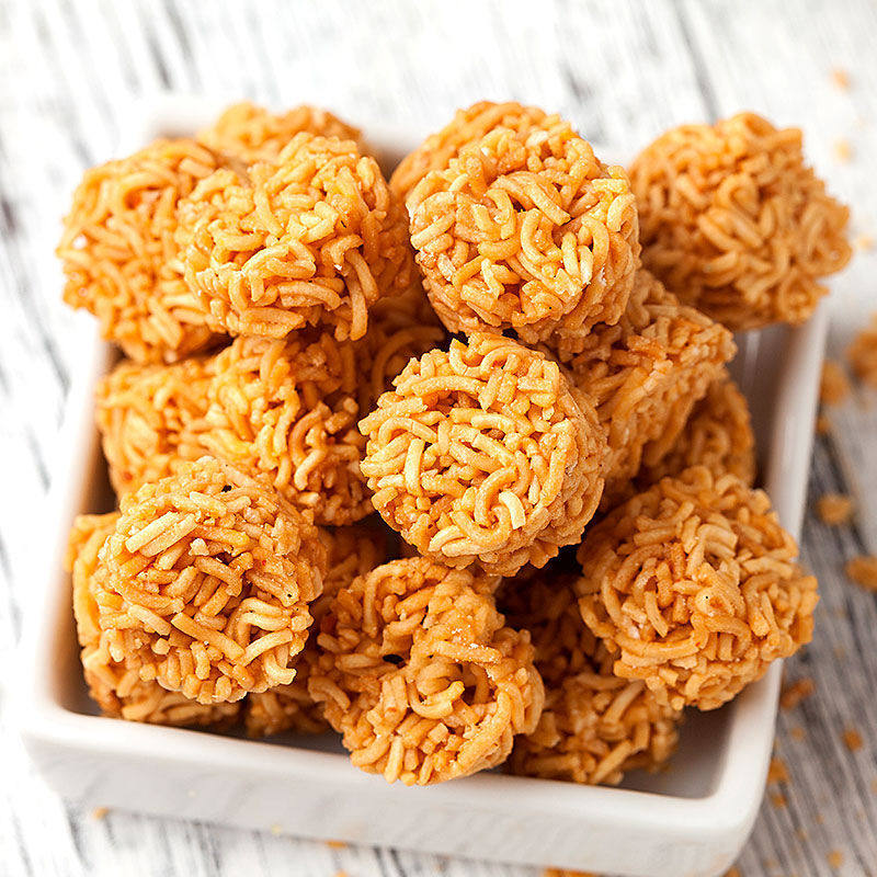 拉面丸子干脆面掌心脆休闲干吃面