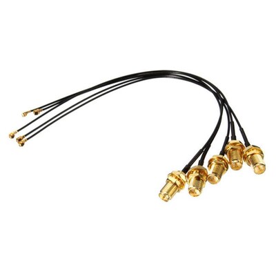 5pcs/SMA разъемы 10 см Удлиненный шнур UFL для RP Antenna