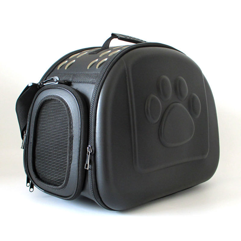 BlackCat bag medium , please One shoulder Inclined shoulder bag ventilation Dog Go out bag travel Portable Foldable Pet bag Cat products