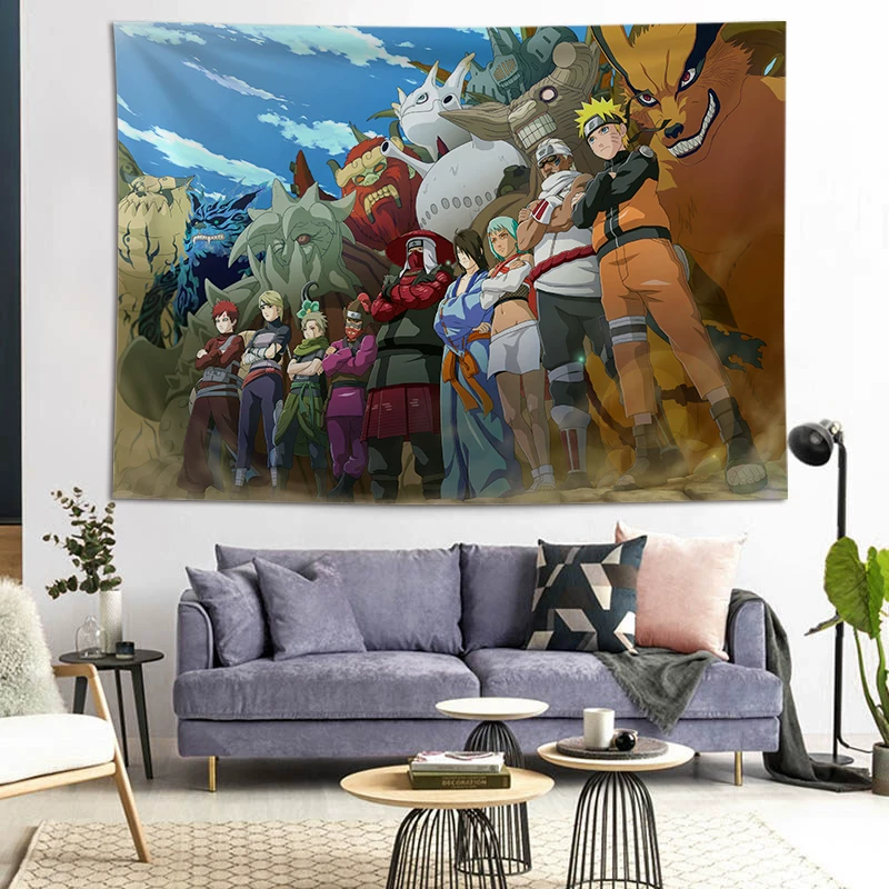 Naruto Background Factering INS Room Decoration