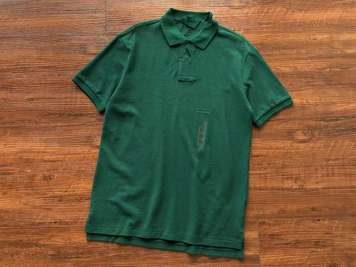 Blackish GreenLeft Chest Small riding people Ten colors Polo shirt 260618