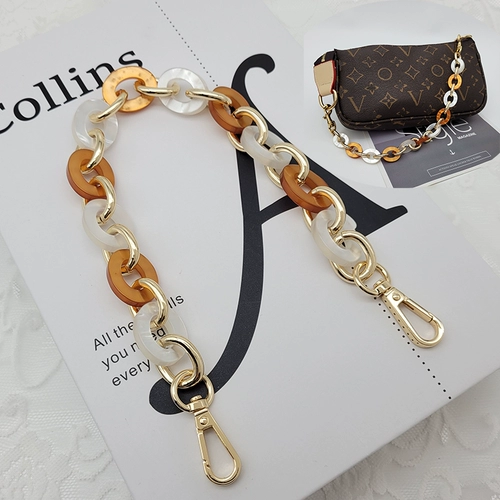 Ретро модный ремешок для сумки, сумка на одно плечо, цепь, сменные бретели, аксессуар для сумки, французский ретро стиль, легкий роскошный стиль