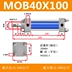 Xi lanh nhẹ MOB 32/40/50/63/80/100-50/150/200-FA Xi lanh thủy lực hai chiều xi lanh thủy lực cũ Xy lanh thủy lực