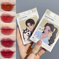 5Pcs Cigarette Lip Gloss Set Matte Red Tint for Lips Makeup