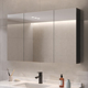 tủ gương nhà tắm Tủ gương phòng tắm thông minh treo tường riêng biệt có đèn làm mờ gương trang điểm phòng tắm bằng gỗ nguyên khối có kệ đựng đồ gương tủ phòng tắm tủ kính phòng tắm