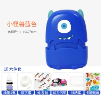 Синий монстр, 6 шт