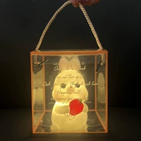 Клубника, ночник, подарочная коробка