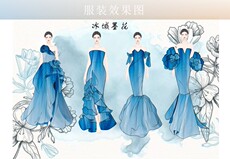 услуги аксессуары дизайн 服装效果图(具体价格按照不同的款式而变化)