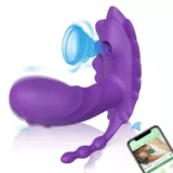 Bluetooth App Vibrator самка 3 в 1 Cl It Sucker G Spot di ld