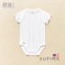 mides baby Emperor Supima US cotton baby hở vai romper jumpsuit sò quần áo mát mẻ mùa hè bơm hố - Áo liền quần Áo liền quần