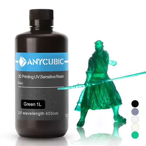 AnyCubic 1Kg Liquid 405NM UV Resin для LCD 3D Printer Photon