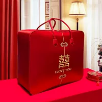 Красный комплект, одеяло, праздничнная портативная упаковка, сумка для хранения, 4 предмета