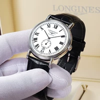 Второй -рука Longines Men's Watch Roby Series Автоматические механические мужские часы L4.805.4.11.2