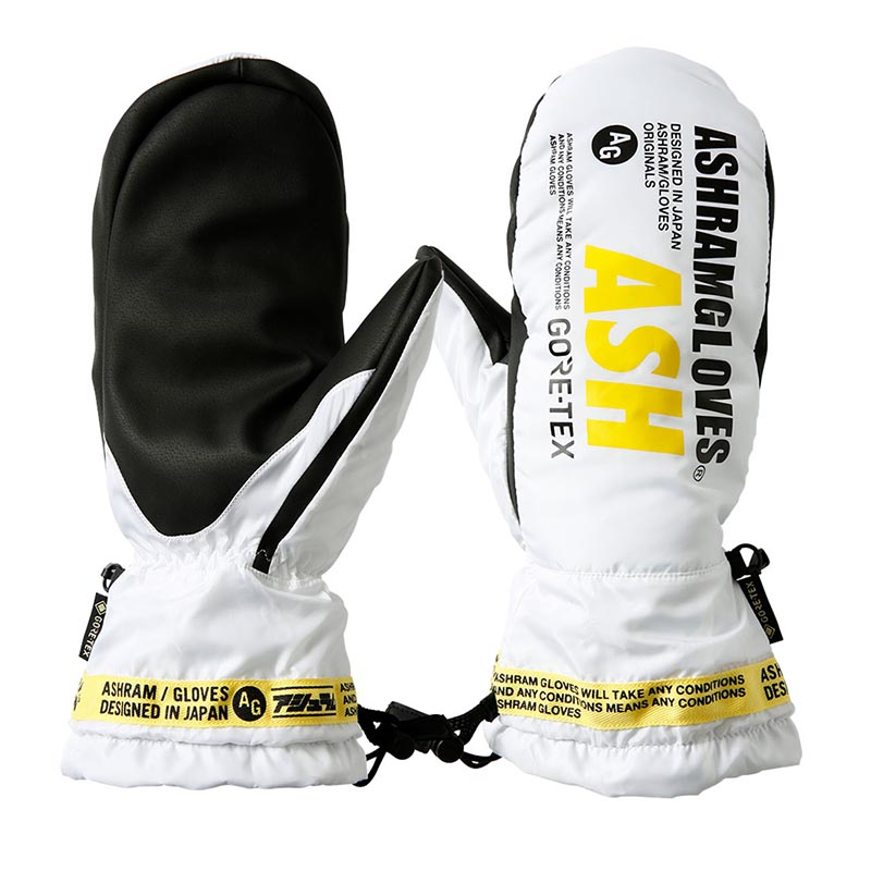 Spacing Logo Mitt White