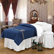 Bông denim bedspread vẻ đẹp thẩm mỹ viện dành riêng đơn giản châu Âu giường trị liệu massage Hàn Quốc đặt Four Seasons chung - Trang bị tấm