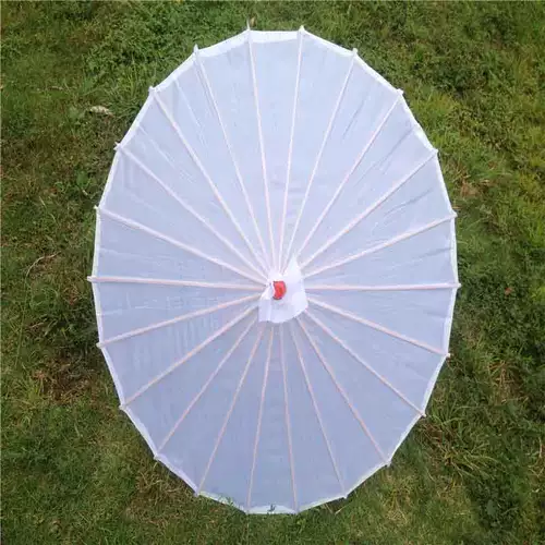 Декоративный зонтик в детском саду белый зонтик