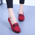 Mùa xuân và mùa hè tuổi Bắc Kinh giày vải giày của phụ nữ giản dị peas giày phẳng non-slip thở giày thấp thời trang giày mẹ Giày cắt thấp