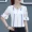 Sang trọng hoa voan áo sơ mi nữ 2018 mới Hàn Quốc ngọt đại dương mỏng ren đầu mùa hè ngắn tay áo áo sơ mi trắng nam