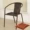 Dinette dệt bàn wicker ghế giải trí trở lại vườn giải trí ghế sắt rèn phòng khách bàn trà đơn giản sân thượng đồ nội thất - Bàn ghế ngoài trời / sân bộ bàn ghế uống trà ngoài trời