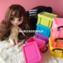 [Hộp lưu trữ] búp bê phụ kiện 6 điểm bé với kẹo màu mini hộp lưu trữ búp bê barbie búp bê barbie