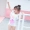 Hàn Quốc bé gái flamingo Xiêm sóng trẻ em áo tắm nhỏ tay áo bay trẻ nhỏ trẻ sơ sinh dễ thương đồ bơi - Bộ đồ bơi của Kid