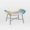 Bắc Âu giải trí wicker ghế ba mảnh ban công mây bàn ghế kết hợp sáng tạo ghế mây bàn cà phê mô hình phòng đồ gỗ ngoài trời - Bàn ghế ngoài trời / sân