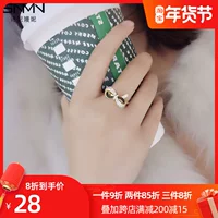 Tide, элегантное модное кольцо с бантиком, простой и элегантный дизайн, японские и корейские, в корейском стиле, на указательный палец