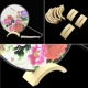 Puanan Fan Racks_bamboo Semi -Circircular (размер отличается)