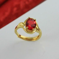 Модное долговечное кольцо, с драгоценным камнем, простой и элегантный дизайн