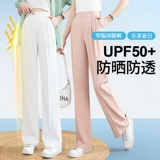 Весенние штаны, тренд сезона, свободный прямой крой, высокая талия