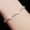 Vòng tay bạc nữ chữ nữ phiên bản tiếng Hàn của vòng tay thời trang sinh viên đơn giản hoang dã để gửi tặng bạn gái món quà sinh nhật bạn gái - Vòng đeo tay Cuff