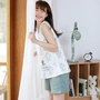 Không tay đồ ngủ nữ mùa hè phù hợp với Hàn Quốc xương rồng sinh viên tươi lỏng có thể mặc mỏng vest hai mảnh cotton quần áo ngủ nữ