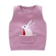 2019 New Baby Vest mùa xuân và mùa thu Cotton đan cardigan Boy Baby Sweater Girl Vest Thin Shoulder Wear - Áo ghi lê