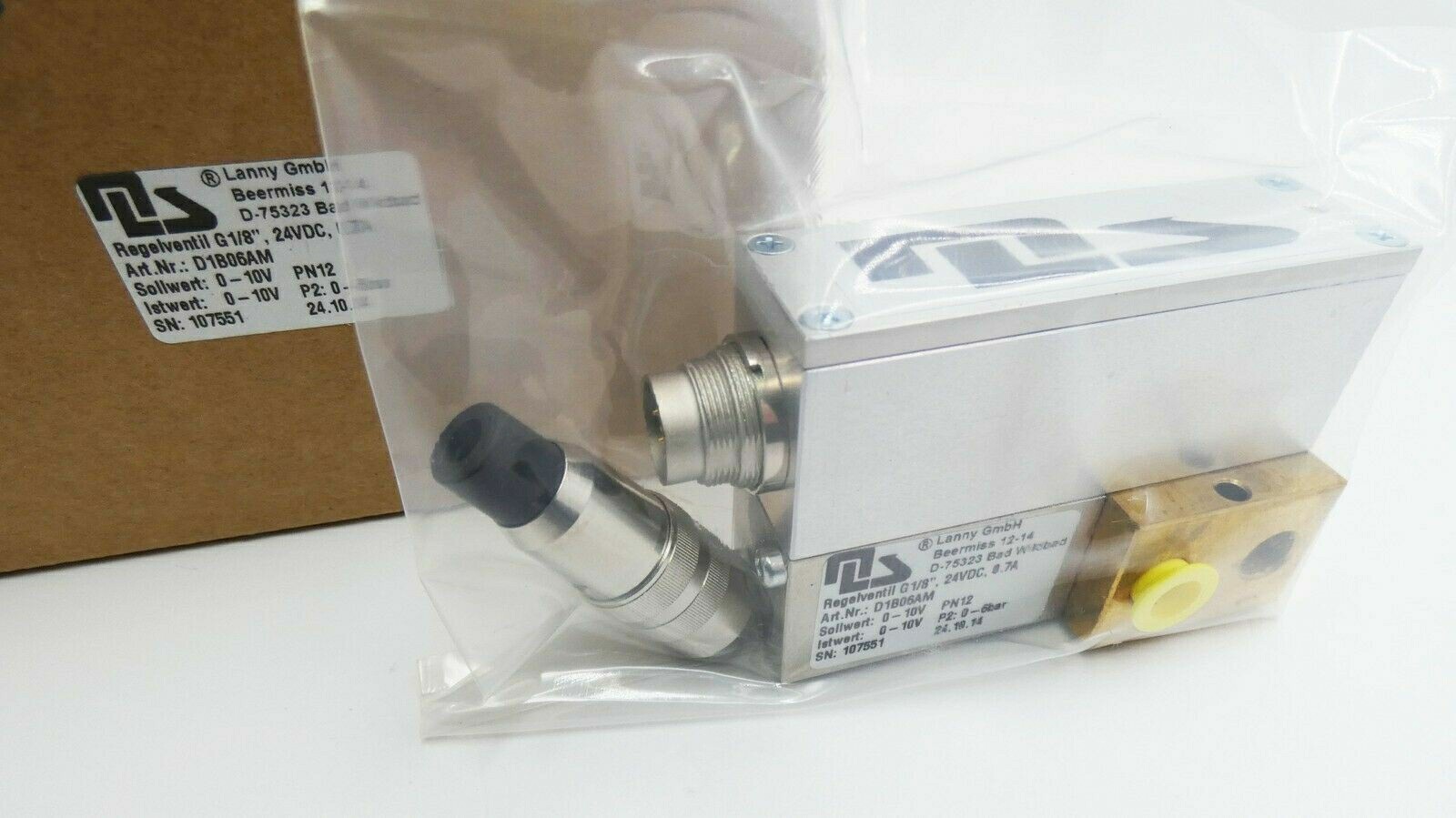 INQUIRY ABOUT LANNY GMBH Servo Proportional Control Valve Germany LANNY High Pressure Ratio Valve E1B Bargaining