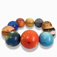 Планетарная модель солнечной системы, космическая игрушка, познавательный экологичный прыгучий мяч, обучение
