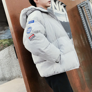 Mùa đông Hàn Quốc phiên bản của bánh mì quần áo áo khoác nam xu hướng sinh viên bông áo khoác bf gió ấm ngắn bông đệm vài