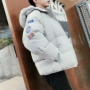Mùa đông Hàn Quốc phiên bản của bánh mì quần áo áo khoác nam xu hướng sinh viên bông áo khoác bf gió ấm ngắn bông đệm vài áo khoác da nam