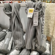 IKEA trong nước mua Witt Mossa chăn giản dị mái tóc màu xám chăn chăn ngủ trưa chăn