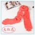 Mùa đông mới dễ thương tua rua nhung khăn quàng cổ nữ Hàn Quốc khăn choàng đôi sử dụng dày phiên bản Hàn Quốc của chiếc khăn ấm 	khăn ống đa năng cho nữ Khăn quàng cổ / khăn quàng cổ