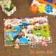 Montessori mầm non đồ chơi giáo dục bằng gỗ tấm kìm kẹp ly hợp tấm ghép hình nhận thức câu đố đồ chơi giáo dục cho trẻ em tấm