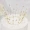 Trang trí bánh nướng Crystal Stars Crown Pearl Feathers Tóc đà điểu Tóc sinh nhật Bánh tráng miệng Dress Up - Trang trí nội thất