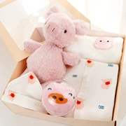Đồ sơ sinh quần áo trẻ em hộp quà tặng 0-3-1 tuổi bé trai và bé gái Lợn bé tặng quà sinh nhật Daquan - Bộ quà tặng em bé