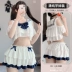 SALTCRUSH Bộ đồ học sinh gợi cảm và dễ thương Nhật Bản lolita hai chiều jk đồng phục thuần khiết Desire thủy thủ phù hợp cho nữ 