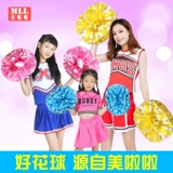 La La La Flower Ball La La La La La La La, показывающий цветочную ручную ручку с двойной ручной ручкой с двойной головкой.