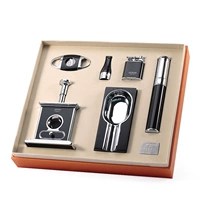 Черный серебряный набор